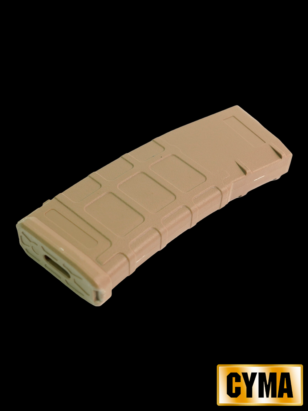 Магазин механический Cyma для М-серии Magpul на 160 шаров (M127A). Desert