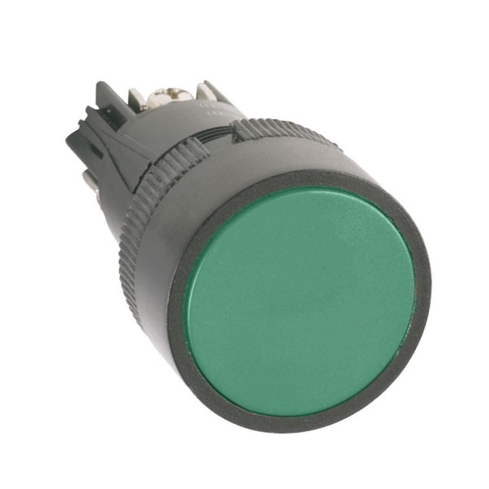 Кнопка SB-7 Пуск зеленая 1НО+1НЗ d22мм/240В IEK BBT40-SB7-K06