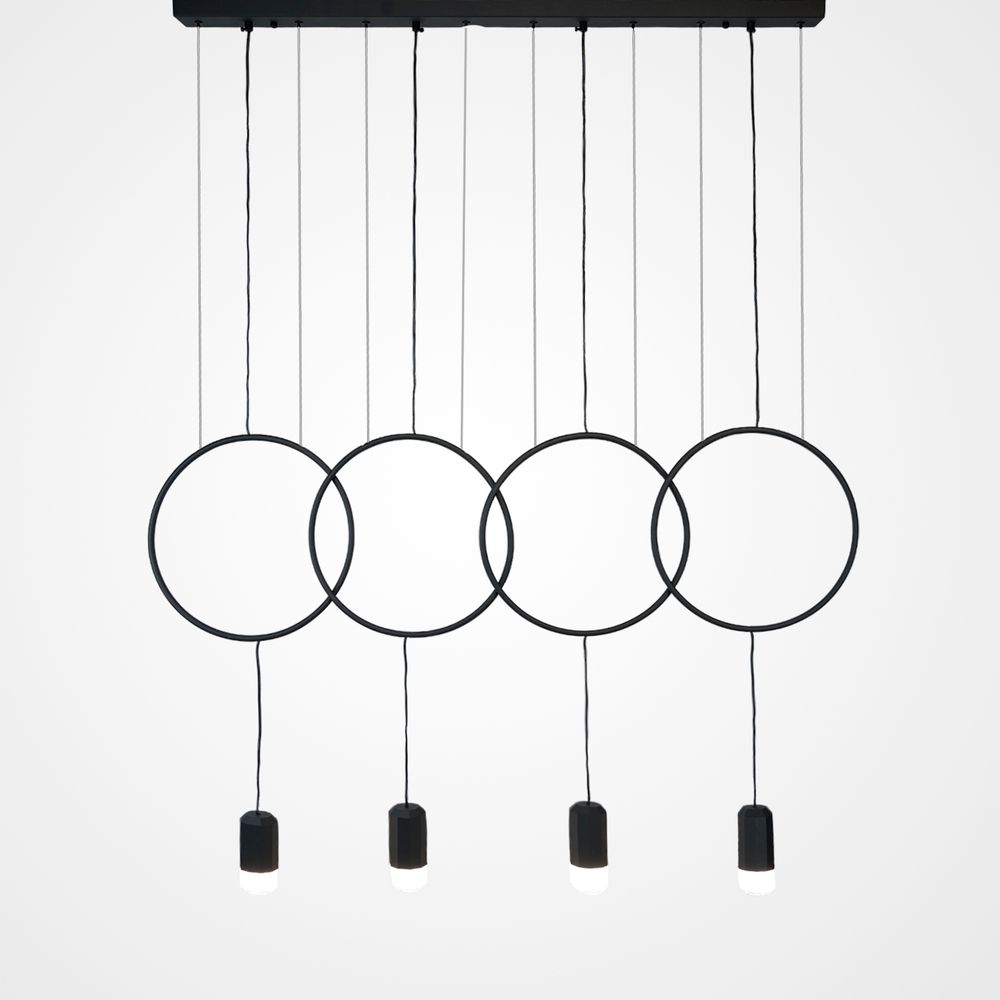 Подвесной светильник FORVET BLACK L4