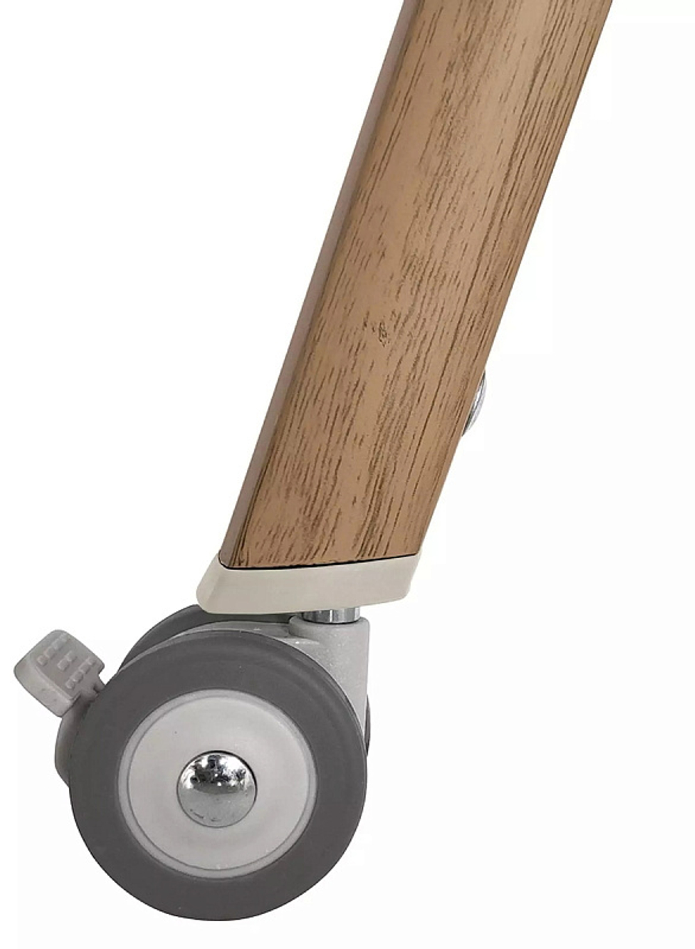 Колыбель приставная Tutti Bambini CoZee c колёсами GTD Scandinavian Walnut/Ecru