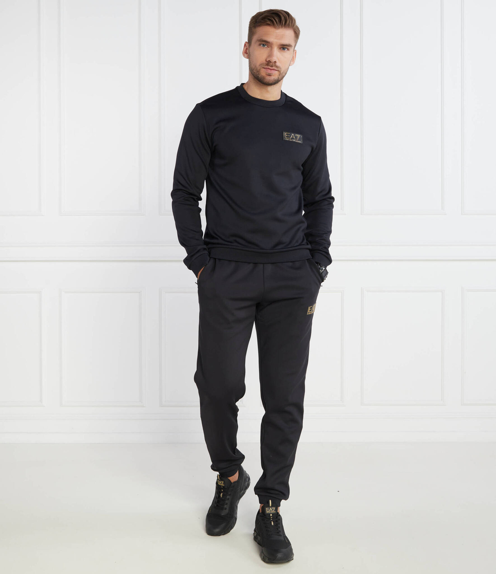 Худи EA7 - черный(6RPM35 PJRZZ)