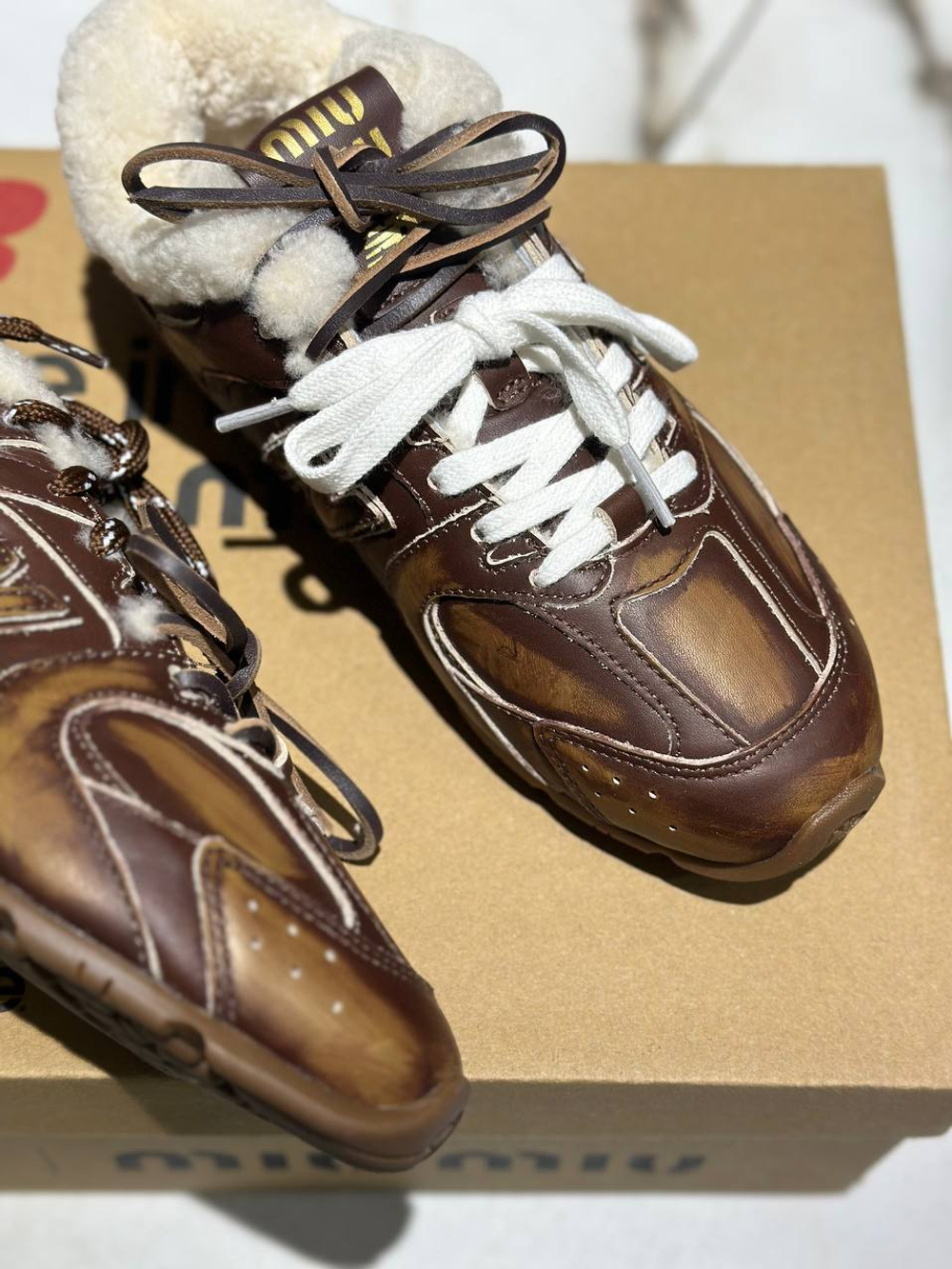 Кроссовки MIU MIU x New Balance