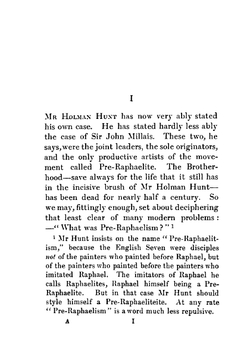 The Pre-Raphaelite Brotherhood. A Critical Monograph | Ford Madox Hueffer