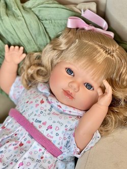 Кукла для девочки мягконабивная 52см Карла(7219K)