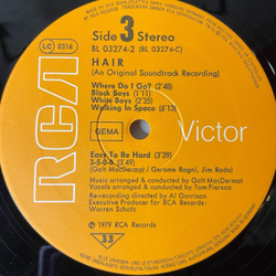 Винтажная виниловая пластинка LP Galt MacDermot Hair Волосы Мюзикл (Soundtrack Recording) (Germany 1979)