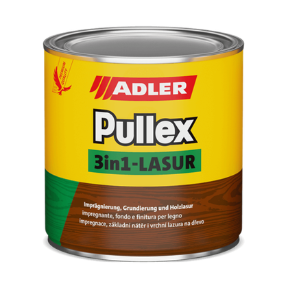 Pullex 3in1-Lasur — пропитка, грунтовка, финиш | Adler (Австрия)