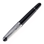 Перьевая ручка Aurora Millerighe Black resin with chrome CT, в подарочной коробке
