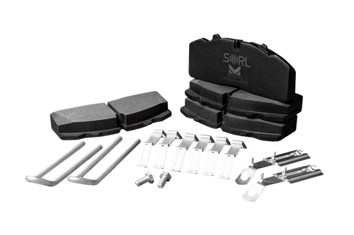 Колодки тормозные дисковые для суппортов 35021951180/190 МАЗ (35028800429) SORL