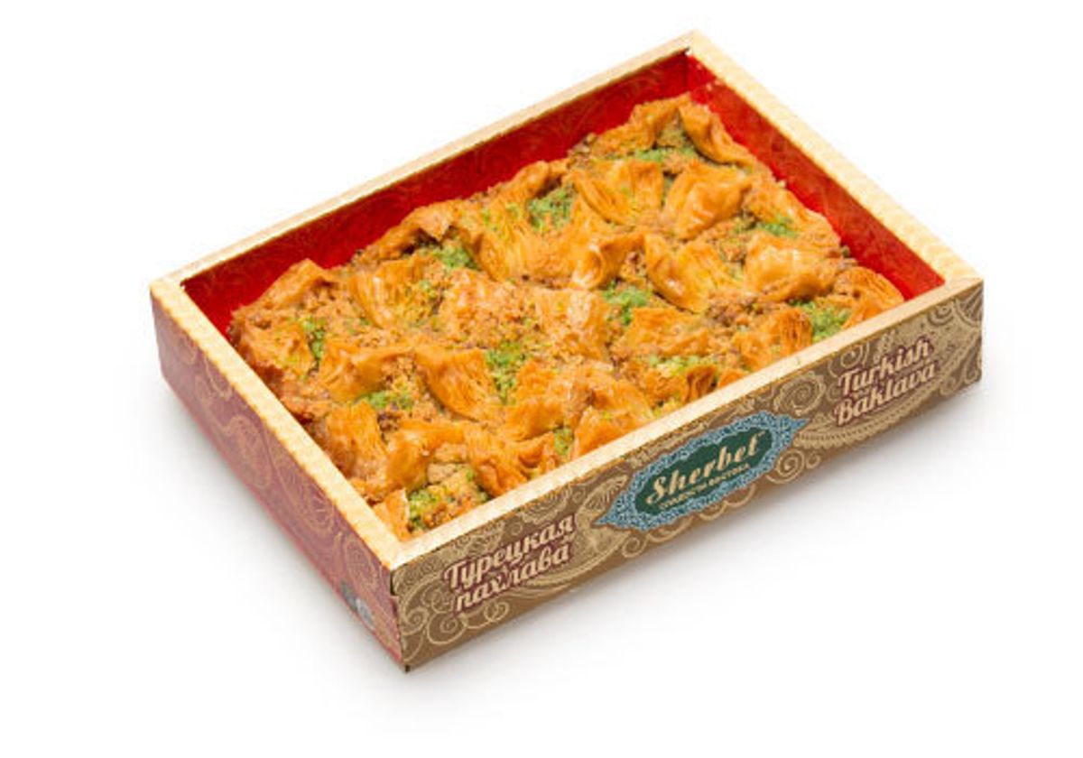 Пахлава Бохча корзинка, 450г