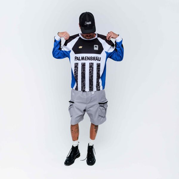 Футболка Джерси Utopie синяя - фото 5