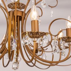 Citilux Марлен CL411181 Люстра подвесная Кофейная