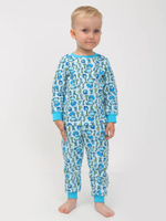 Пижама "Заря-22" р. 110, Голубой (Ивашка)