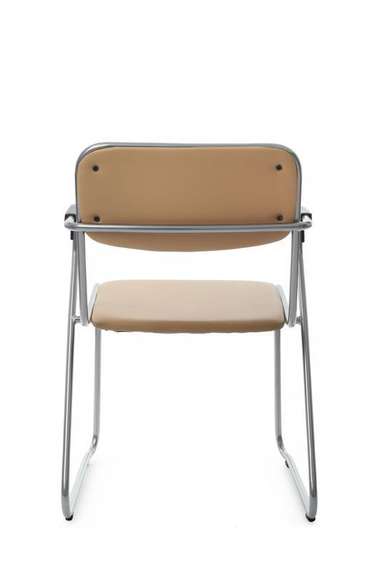 Кресло Nix Plus RCH OMKL-04 Бежевый/Металл окрашенный Хром