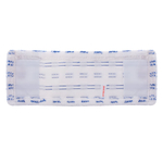 Насадка МОП плоская для швабры/держателя 40 см, карманы (ТИП К), микрофибра/абразив, LAIMA