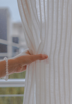 Штора на ленте 245x310см Luxberry Фьюжн белая