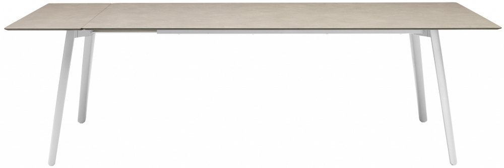 Стол ламинированный раздвижной Scab Design Squid Extendable, белый, тортора шпатель