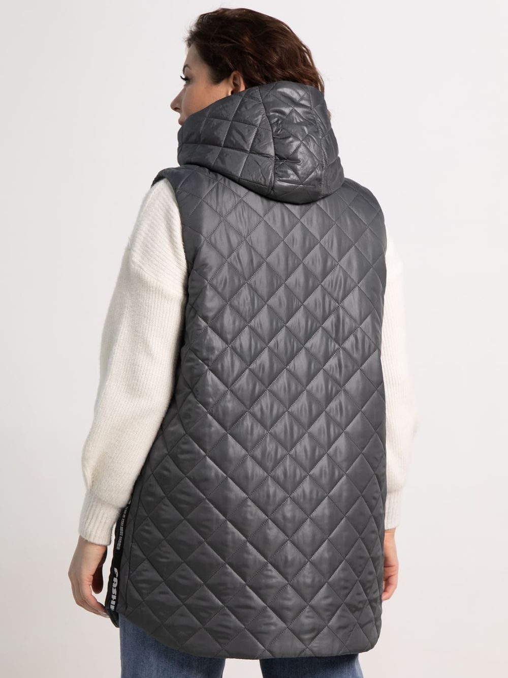 Жилет утепленный Фирменный стиль (графит) Б15320-18М LT Collection