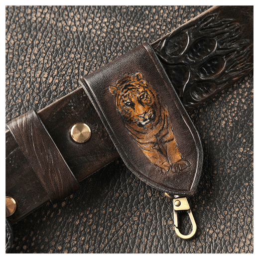 Кожаный ремень «Тигр»