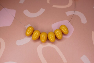 Бусина акрил гочичная капля small 22х14 мм