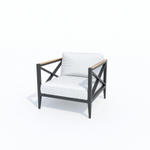 Лаунж зона Ideal Patio ВЕРИТА  белая - каркас карбон