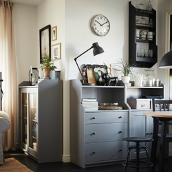 IKEA PUGG  (ИКЕА ПУГГ)  -  Настенные часы, нержавеющая сталь, 32 см
