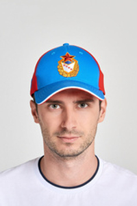 Кепка (бейсболка) ЦСКА, бренд Forward, синий/красный