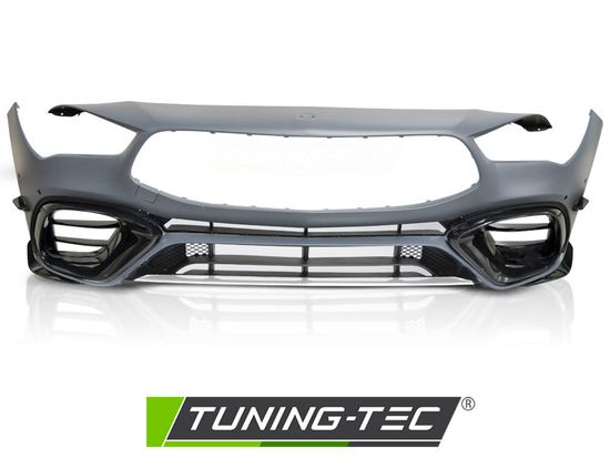 Бампер передний SPORT CHROME STYLE PDC для MERCEDES CLA W118 19-23