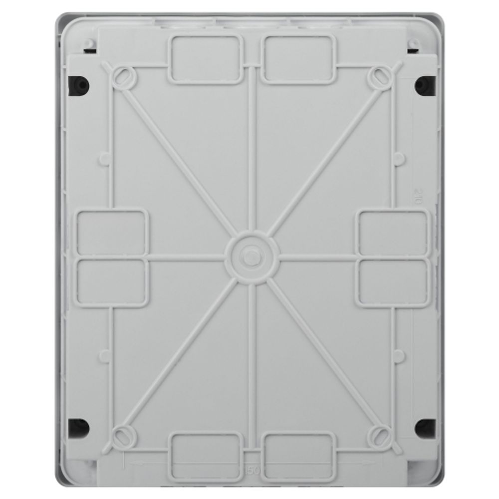 Корпус пластиковый встраиваемый ЭРА COMFORT ЩРВ-П-24 IP40 прозрачная крышка белый | Корпуса пластиковые модульные