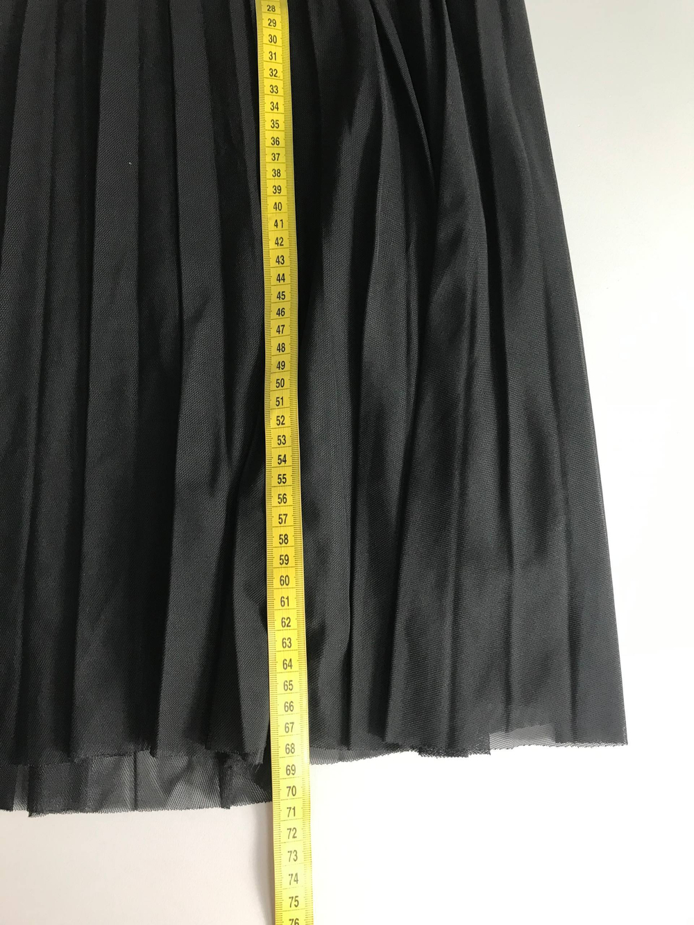 Юбка-плиссе модного образа, визуально на 44/46 размер
