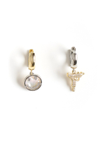 Серьги "Smile Gun" Bicolor