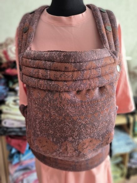 Mokosh wrap Солнечные медведи Чайная роза. Эрго-рюкзак.