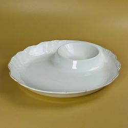 Lenardi 109-265 Менажница 29х4см КРОКУС ЗОЛОТО в под.уп.(х8)Фарфор