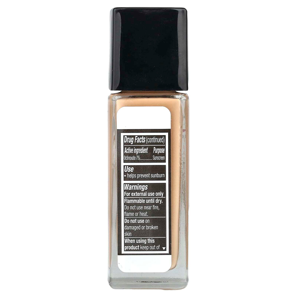 Maybelline, Fit Me®, тональная основа для разглаживания росы и гладкости, 125 нюдовый бежевый, 30 мл (1 жидк. Унция)