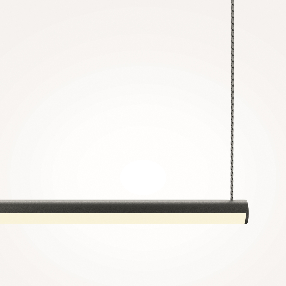 Подвесной светодиодный светильник Maytoni Halo MOD246PL-L16BK