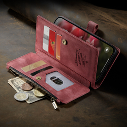 Многофункциональный чехол-кошелек CaseMe 3 in 1 Matte Wallet для iPhone 17