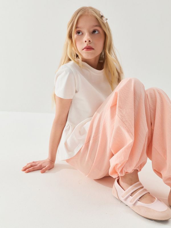 Брюки хлопковые с утяжкой 