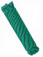 Якорная намотка (фал), диаметр 8мм, длина 30м шнур полипропиленовый плетеный с сердечником