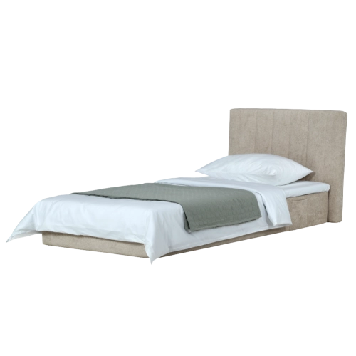 Бескаркасная кровать с матрасом BuySunny (велюр)