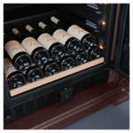 Винный шкаф MEYVEL MV163PRO-KBT2 Спелая вишня