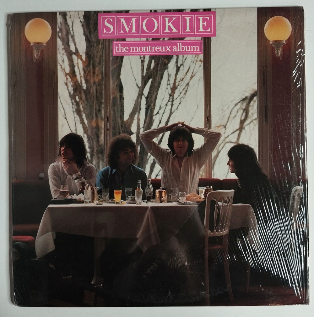Винтажная виниловая пластинка LP Smokie The Montreux Album (Canada 1979)