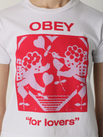 Женская Футболка Obey For Lovers