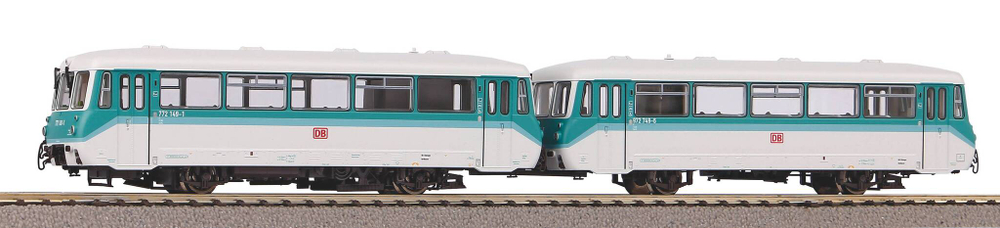 Рельсовый автобус BR 772 + Вагон управления DB AG V