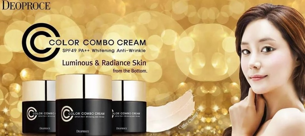 Deoproce Color Combo Cream Spf 50 Pa++ универсальный СС крем 23 тон