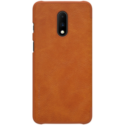 Кожаный чехол-книжка Nillkin Leather Qin для OnePlus 7