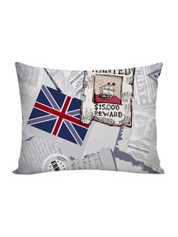 Постельное белье поплин Сказка "WANTED/WANTED" 1,5-сп Наволочка 50х70 см 1 шт Простынь 150x215 см Пододеяльник 145x215 см