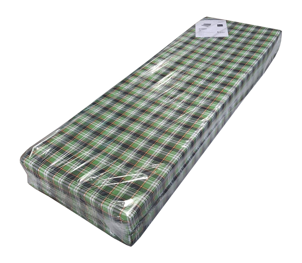 Мягкий элемент  1700х560х70 поликоттон М101-МТ010.. арт.Люкс,Люкс2,Комфорт,Триумф,Орбита,Ямайка,Майами (цвет ткани . рис.зеленая клетка "Garden story"