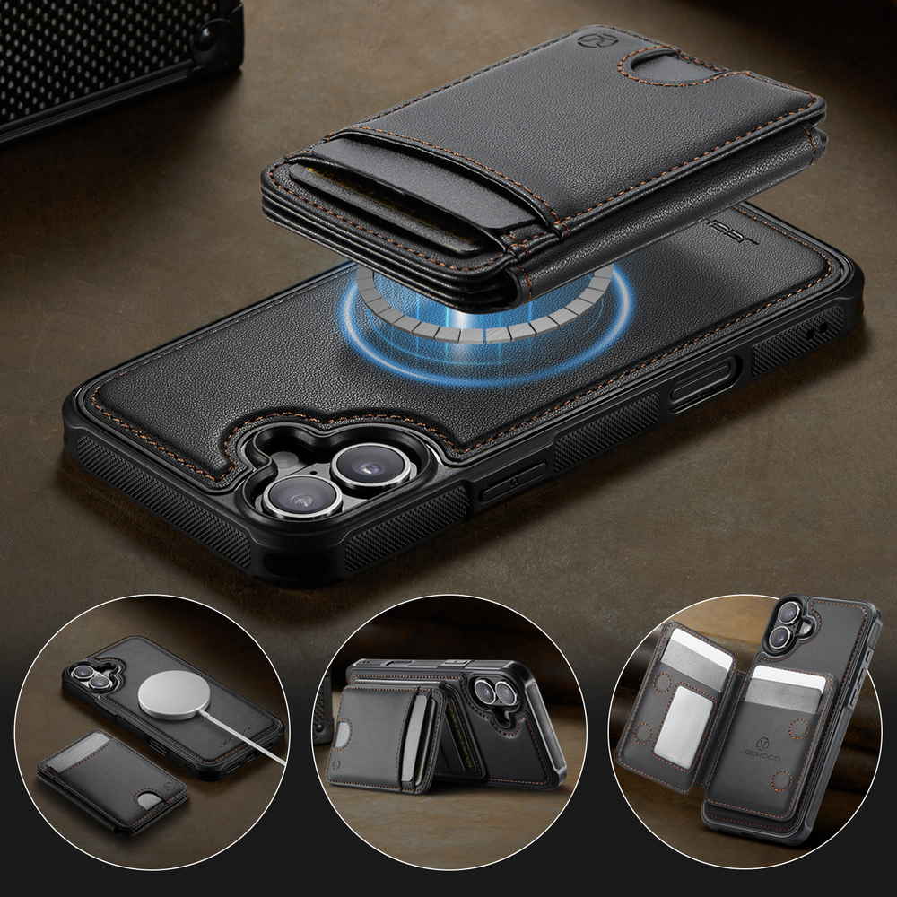 Чехол CaseMe Cardholder 2 in 1 iPhone 17