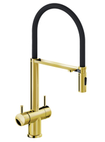 Смеситель для кухни с гибким изливом AltroBagno Flusso 050205 Gl