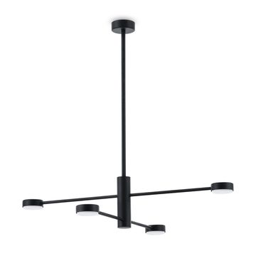 Потолочный светильник 4*GX53 FR5363CL-04B черный Tactic Modern Freya