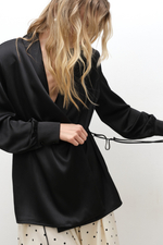 Блуза пижамная с подплечниками